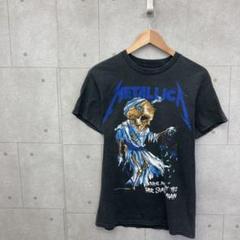 2007年 Metallica Tシャツ バンＴ バックプリント メンズ 黒　服