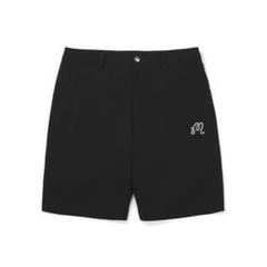マルボンゴルフ メンズ ハーフジップシャツ ショートパンツ 2点セット 黒 マルボンゴルフ メンズ ハーフジップシャツ ショートパンツ 2点