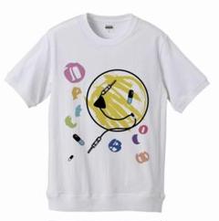 DEFTBLOW プラグスマイルTシャツSサイズ ヘビーウエイト