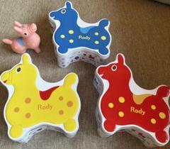 Rody ロディお菓子缶　3種　ミニロディマスコット付き