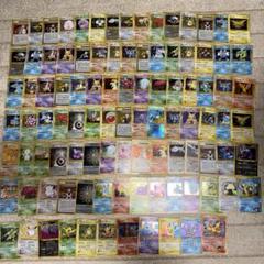 ポケモンカード旧裏 キラ100枚まとめ売り渦巻き 全ホロ個体 lot