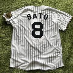 阪神タイガース佐藤輝明選手直筆サイン新レプリカユニフォームL