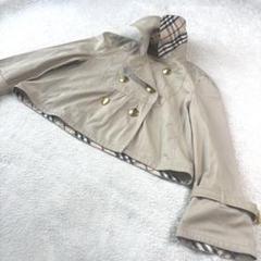 BURBERRY BLUE LABEL ショートトレンチコート 七分袖 38