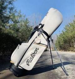 きんぎょマルボンゴルフキャディバッグ きんぎょ グレー バッグ マルボン （Malbon Golf(マルボンゴルフ