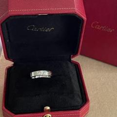 【遺品整理】 金 K18 Au750 CARTIER ダイヤモンド リング 遺品整理 金 K18 Pt950 刻印 ダイヤモンド リング - メルカリ