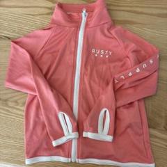 RUSTY コーラルピンク ラッシュガード