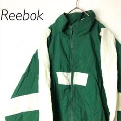 Reebok リーボック ナイロンジャケット 切り返し アース メンズ XL