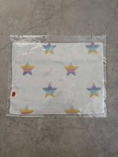新品未使用　カラフル星柄ガーゼハンカチ