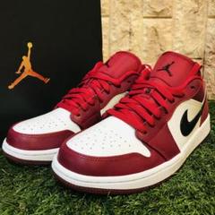 ナイキ エア ジョーダン 1 ロー AIR JORDAN 1 LOW 赤 白 黒