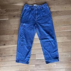 p*n様 PWA LINEN DENIM TROUSERS L Fifties Jeans | High-Waisted Vintage-Inspired Jeans in