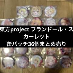 東方project フランドール・スカーレット　缶バッチ　36個まとめ売り 東方project フランドール・スカーレット 缶バッチ 36個まとめ