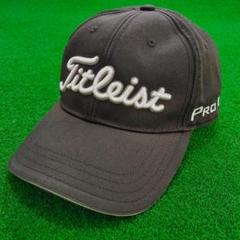 Titleist タイトリスト ツアー キャップ L ブラック×ホワイト