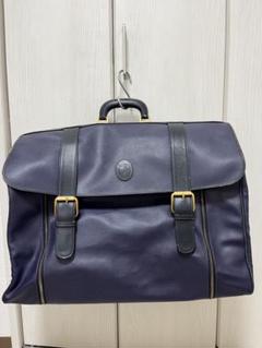 ヴィンテージ TRUSSARDI トラベル バッグ ナイロンxエキゾチック