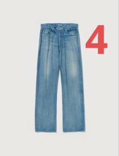 AURALEE 25SS セルビッジライトワイドデニム AURALEE＞ SELVEDGE FADED LIGHT DENIM WIDE PANTS/セルベッジ