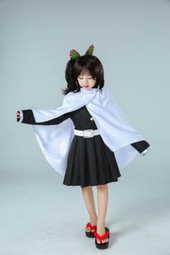 鬼滅の刃 コスプレ衣装 きめつの刃 栗花落 カナヲ 子供用 即購入可130cm