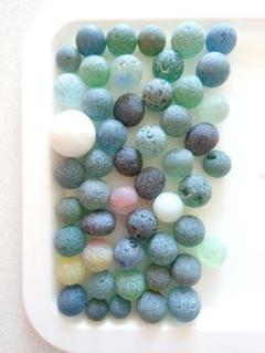 シー玉&シービー玉。全50個。（陶器玉含む）ネコポス箱発送。