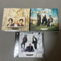 新品未開封☆ Number_i GOAT 3枚セット 3形態まとめ買い特典ステッカー付）Number_i「GOAT」CD 初回生産