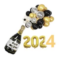 2024年大晦日パーティーバルーン用品ゴールデンラージ42インチ