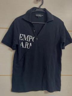 新品未使用タグ付き　EMPORIO ARMANI　ポロシャツ　刺繍ロゴ　ネイビー kousei-brand_pl007