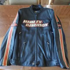 【Mサイズ】HARLEY-DAVIDSON レザーライダースジャケット