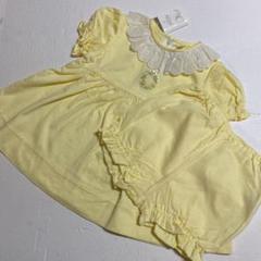 【新品】　baby Dior セットアップ　90 イエロー　ワンピース