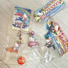 ハローキティ 水族館限定 ストラップ 3点セット 水族館限定 キティ 根付け ストラップ 3点セット 希少 - メルカリ