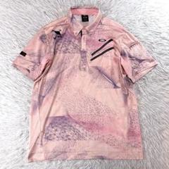 ✨極美品✨ オールド セリーヌ ポロシャツ 刺繍ロゴ ゴルフ 総柄 Mサイズ ✨極美品✨ オールド セリーヌ ポロシャツ 刺繍ロゴ ゴルフ 総柄