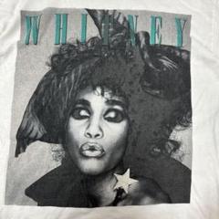 WHITNEY（ホイットニー）フォトプリントTシャツ（M） 白