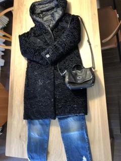 S MAX MARA/フードファー♡ダウンコート/36/white - メルカリ