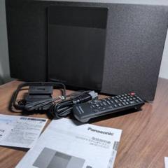 値下げ Panasonic ミニコンポ SCH420 黒 リモコン付き - メルカリ