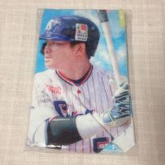 【未開封】ヤクルトスワローズ 村上宗隆 アクリルキーホルダー付き バスタオル 未開封】ヤクルトスワローズ 村上宗隆 アクリルキーホルダー付き
