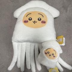 ちいかわ うさぎ たこイカくじ B賞 缶バッジ ぴたれすと ちいかわくじ セット テーブルにちいかわ、ハチワレを座らせたい！ 「ちいかわ たこ