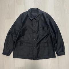 1950-60's ブラックモールスキンフレンチワークジャケット