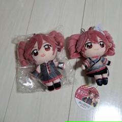 【未使用品】重音テト ぬいぷりけ おすわり ぬいぐるみ　2種セット 大人気バーチャルシンガー『重音テト』がぬいぷりけおすわりに