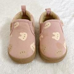 子供用★ スニーカー 13cm 靴 女の子 ピンク うさぎ