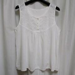 【無印良品】タンクトップ トップス ノースリーブ