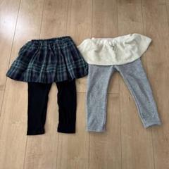 ユニクロ、anyFAM スカート付きレギンスセット 100cmのサムネイル