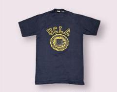 Vintage 70s UCLA College カレッジTシャツ S NAVY