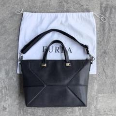 【FURLA】puzzle 2way bag ショルダーバッグ ブラックのサムネイル