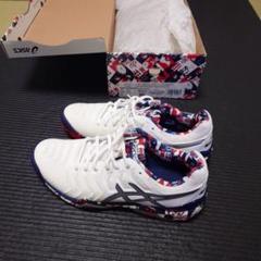 ASICS GEL-RESOLUTION 7 LONDON 　未使用品 Amazon | [アシックス] テニスシューズ GEL-RESOLUTION 7 L.E.