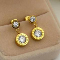 18金 K18 加工 ピアス ゴールド 金属アレルギー対応