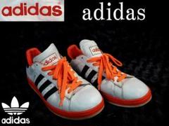 adidas(アディダス）白色のスニーカー靴no58サイズ26.5㎝