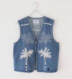 NOMA t.d. Parm Tree Hand Embroidery Vest