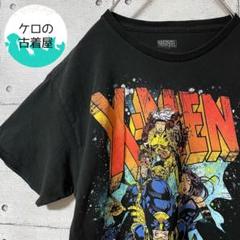 マーベル X-MEN プリント Tシャツ M ブラック US古着のサムネイル