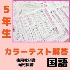 2025年最新】5年生 国語 カラーテストの人気アイテム - メルカリ