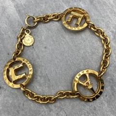 極希少✨ Celine　セリーヌ　ブレスレット　ゴールド　エッフェル塔　凱旋門 極希少✨ Celineセリーヌブレスレットゴールドエッフェル塔凱旋門