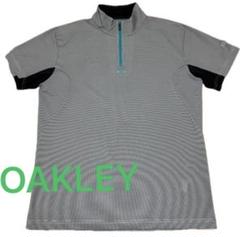 OAKLEY ハイネック半袖シャツ　メンズLサイズ