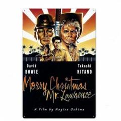 『戦場のメリークリスマス』映画ポスター　 メタルサイン　ブリキ看板