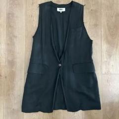 MM6 Maison Martin Margiela ジレ 関税無】MM6 MAISON MARGIELA KIDS ロゴ入りベスト ジレ (MM6