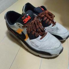 Nike スニーカー 8.5 グレー/オレンジ　エアマックス